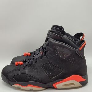 384664-060 Nike Air Jordan 6 Retro Black Infrared Mens 10.5 Shoes
